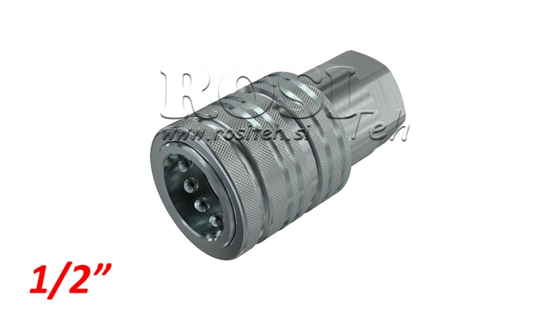 BRZA SPOJKA TRACTOR ŽENSKA PUSH - PULL 1/2