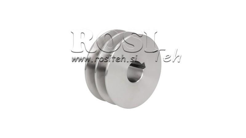 PULLEY 2x13 fi80/24mm