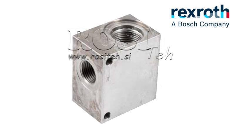 KUCŠTE ZA 2-SMJERNI HID. VENTIL REXROTH 1/2 70-LIT