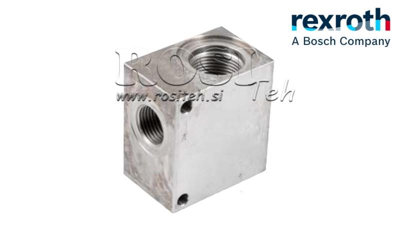 KUCŠTE ZA 2-SMJERNI HID. VENTIL REXROTH 1 150-LIT
