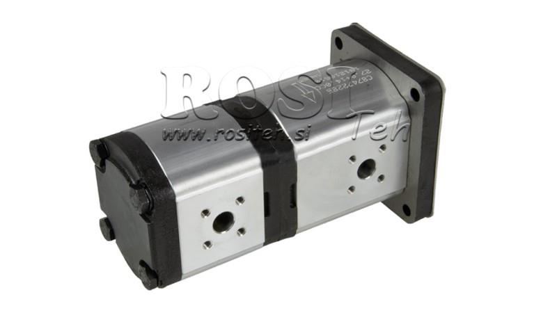 HIDRAULIČNA PUMPA TRAKTOR - OEM 87472285 - CNH SERIJA T4 26 15 cc LIJEVO