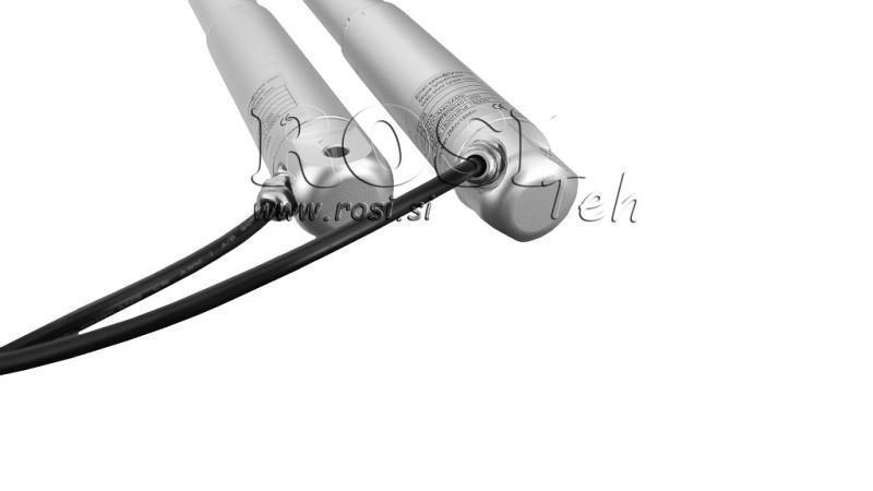 ELEKTRIČNI CILINDAR 12V 80kg-12mm/sec HOD 200mm