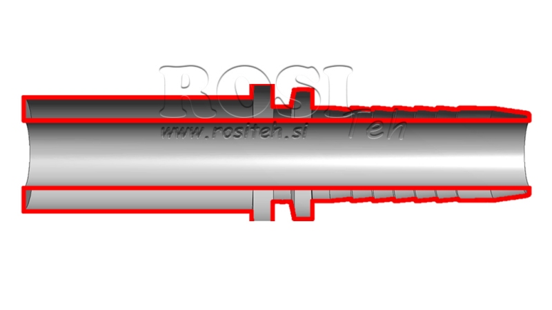 HIDRAULIČNI PRIKLJUČAK CIJEVNI PRIJELAZ RAVNI DN10-d.12
